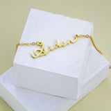 NOKMIT Stainless Steel Name Necklace Jewelry Pendant Necklaces