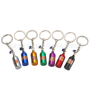 Cute Air Bottle Keychain Bag Pendant Couple Present