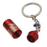 Cute Air Bottle Keychain Bag Pendant Couple Present