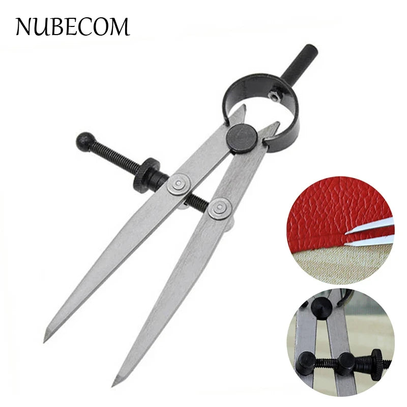 Adjustable Leathercraft Marking Gauge Wing Divider Compasses