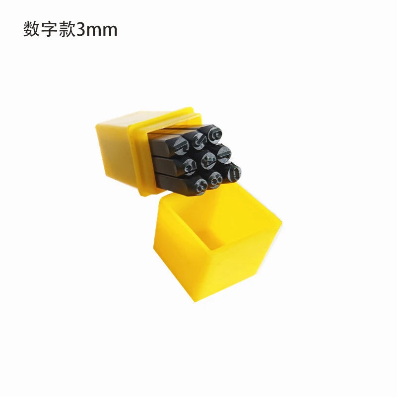 Numbers Alphabets Printing Tool DIY Craft Embossing Stamp For Leather