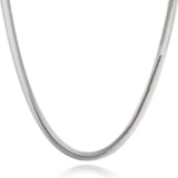 925 Sterling Silver 6MM Snake Chain Necklace For Men Wedding