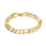 925 Silver Sideways Bracelet 8MM - Party Wedding Jewelry