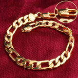 925 Silver Sideways Bracelet 8MM - Party Wedding Jewelry