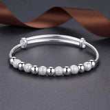 925 Silver Beads Bracelet for Women Party Wedding Jewelry
