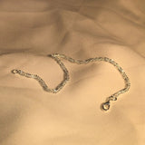925 Silver Bracelet 1.5mm Water Design Gift