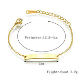 NUOBING Customizable Baby Name Bracelet
