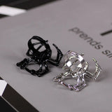 Gothic Punk Style Spider Finger Rings for Women Men Adjustable Ring