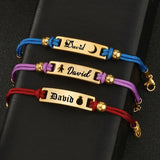 Personalized Engraved Kids Bracelet Stainless Steel Jewelry