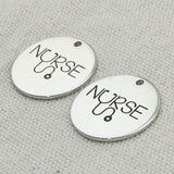 NURSE Charm, Making a Miracle Engraved Pendant, Boho Jewelry