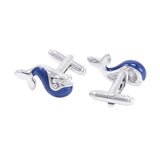 NVT Funny Whale Cufflinks For Mens French Shirt