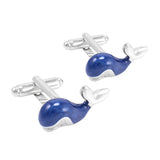 NVT Funny Whale Cufflinks For Mens French Shirt