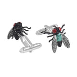 Colorful Metal Insect Flies Cufflinks For Mens French Shirt