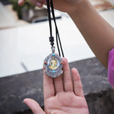 NY's Chinese Zodiac Guardian God Buddha Gawu Box Necklace Pendant