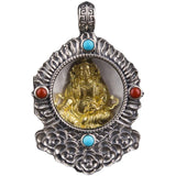 NY's Chinese Zodiac Guardian God Buddha Gawu Box Necklace Pendant