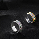 Drop Glaze Presbyopia Ring for Women, Adjustable and Versatile