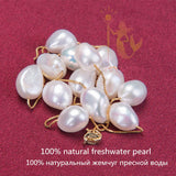925 Sterling Silver Baroque Pearl Necklace Pendant