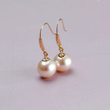G18k Earring Hook Pearl Au750 Empty Holder