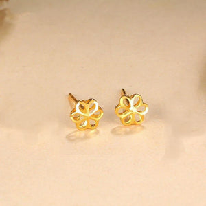 Plum Blossom Tassel Earrings Women's Fine Jewelry