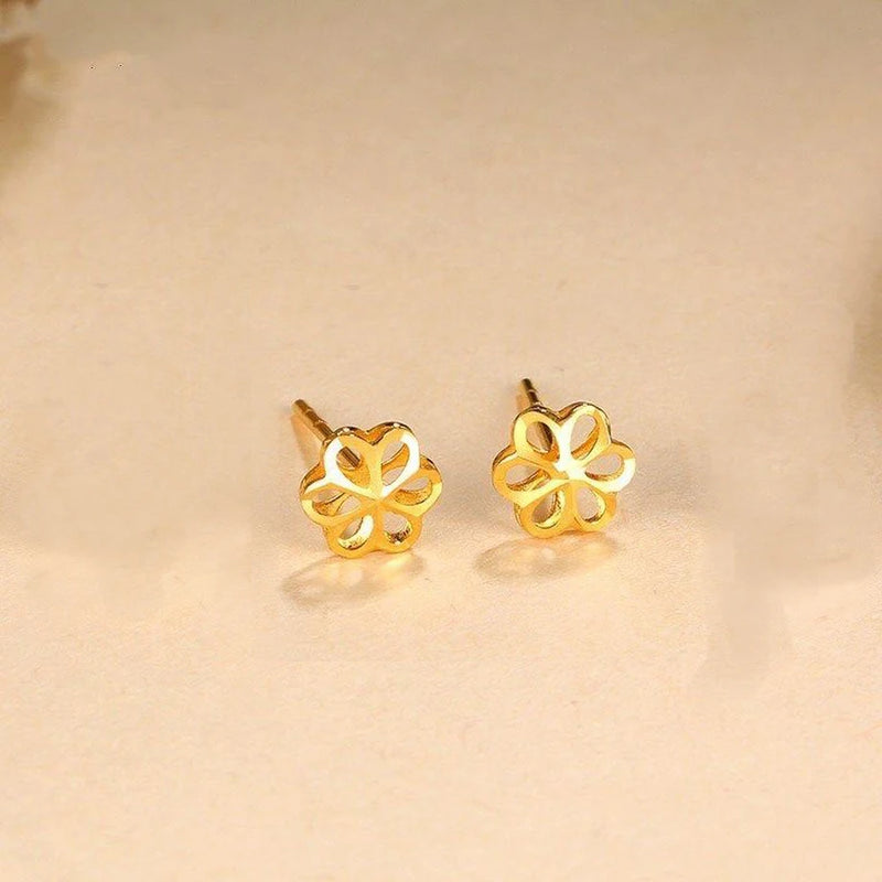 Plum Blossom Tassel Earrings Women's Fine Jewelry