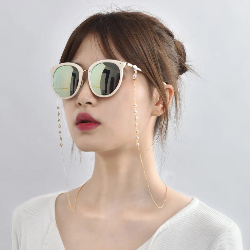 Freshwater Pearl Glasses Chain 14K for Women YJ10004