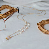 Freshwater Pearl Glasses Chain 14K for Women YJ10004