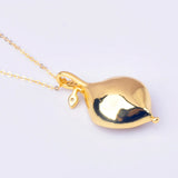 Natural Freshwater Pearl Pendant Necklace Fine Jewelry 9-10mm Party