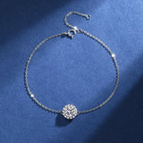 Real Moissanite Gemstone Diamond Ring 925 Sterling Silver 1.0 Carats D for Man