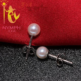 AKOYA Pearl Earrings 18k Yellow Gold Fine Jewelry Women
