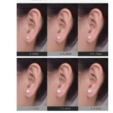 AKOYA Pearl Earrings 18k Yellow Gold Fine Jewelry Women