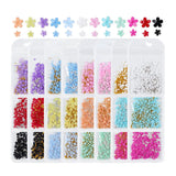 3D Acrylic Pearl Flower Mix Beads Nail Charms Gem Nail Decors