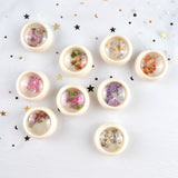 Nail Art Dried Flowers Decorative Epoxy Resin Filling Wood Pulp Small Flowers