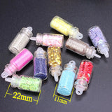 Crystal Epoxy Glitter Sequin Laser Film Nail DIY Kit