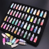 Crystal Epoxy Glitter Sequin Laser Film Nail DIY Kit
