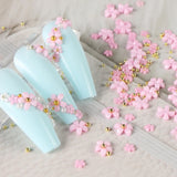 Nail Art Jewelry 3D Acrylic Pearl Flower Mix Beads Nail Charms