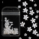 Nail Art Jewelry 3D Acrylic Pearl Flower Mix Beads Nail Charms