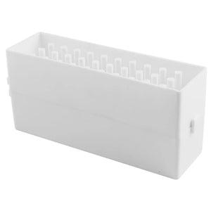 Nail Drill Bits Holder Dustproof Stand Organizer 30 Holes with Acrylic Cover