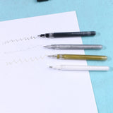 Silver Nail Graffiti Pen Nail Polish Waterproof Marker DIY Home Nail Salons