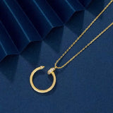 Nail Pendant Tool Jewelry Necklace Charm