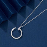 Nail Pendant Tool Jewelry Necklace Charm