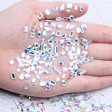 50pcs Nail Rhinestones Glass Stone Glue On Nail Art Decorations