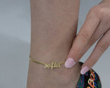 Anklet Foot Accessories Beach Jewelry Summer Nameplate Anklet