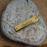 Custom Name Stainless Anklet, Personalized Bracelet