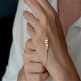 Name Bracelet Couple Stainless Steel Personalized Baby Girl Charm Jewelry