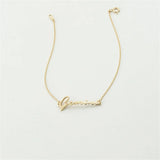 Name Bracelet Letter Stainless Steel Couple Girl Bracelets