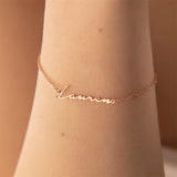 Personalized Stainless Steel Name Bracelet Couple Bracelet