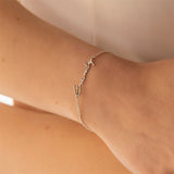 Personalized Stainless Steel Name Bracelet Couple Bracelet