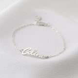 Custom Name Bracelet for Women, Personalized Initial Bracelet