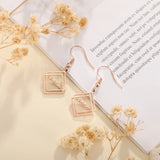 Custom Name Earrings in Stainless Steel