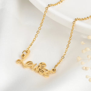 Name Necklace Personalised Jewelry Gift Stainless Steel Necklace